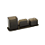 PORTA CANETA/CLIPS/LEMBRETE DELLO FUME - Imagem 1