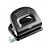 PERFURADOR TILIBRA 2 FUROS P202 PRETO ATÉ 25 FOLHAS - Imagem 1