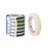 FITA ADESIVA CREPE EUROCEL 18X50MM - Imagem 1