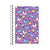 CADERNO TILIBRA 1/4  D+ CAPA FLEX ESPIRAL 96 FOLHAS - Imagem 3