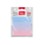 BLOCO ADESIVO KEEP TRANSPARENTE 75X75 50 FOLHAS ROSA E AZUL - Imagem 1