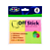 BLOCO ADESIVO OFF STICK 4 BOLCOS 38X51 NEON 100 FLS - Imagem 1