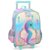 MOCHILA C/RODINHA LUXCEL CAVALO MARINHO VERDE - Imagem 1