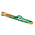 REGUA BRW 20CM BRACELETE FUNNY - Imagem 4