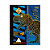 CADERNO BROC. QUADRICULADO RAPTOR 1X1CM 40 FOLHAS - Imagem 2