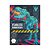 CADERNO BROC. QUADRICULADO RAPTOR 1X1CM 40 FOLHAS - Imagem 3
