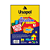 PAPEL CRIATIVO COLORIDO 8 CORES USAPEL 85GM - 32 FOLHAS - Imagem 1