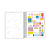 CADERNO COLEGIAL HAPPY 1MT CAPA PLASTICA 80 FOLHAS - Imagem 3