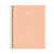 CADERNO COLEGIAL HAPPY 1MT CAPA PLASTICA 80 FOLHAS - Imagem 1