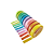 WASHI TAPE BRW SOUL SLIM FRESH COLORS C/10 CORES - Imagem 2