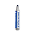 MARCADOR QUADRO BRANCO RECARREGAVEL COMPACTOR AZUL - Imagem 2
