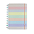 CADERNO INTELIGENTE A5 ARCO-IRIS PASTEL - Imagem 1