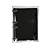 FICHARIO ARGOLADO DAC COLEGIAL PVC CRISTAL PRETO - Imagem 1