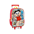 MOCHILA DE RODINHA LUXCEL TURMA DA MONICA 1 ZIPER - Imagem 2