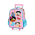 MOCHILA DE RODINHA LUXCEL TURMA DA MONICA 2 ZIPER - Imagem 1