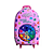 MOCHILA DE RODINHA MAXTOY DIVERTIDAMENTE 2 ROSA - Imagem 1