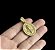 Corrente Cordao Cadeado 3mm com Pingente Banhada a Ouro 18K - Imagem 2