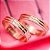 Aliança Love 4mm de Ouro 18k - Imagem 2