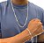 Conjunto Corrente e Pulseira Grumet 4mm 60cm em Prata 925 - Imagem 1