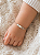 Pulseira Infantil Plaquinha com coroa de Prata 925 - Imagem 1