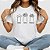 Camiseta Baby Look Feminina Pedra Papel Tesoura - Imagem 1