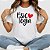 Camiseta Baby Look Feminina Psicologia com Coração - Imagem 1