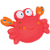 Kit 4 Bichinhos Para Banho Banheira Oceano Esguicham Água Bebê Infantil Buba - Imagem 4