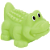 Kit 4 Bichinhos Para Banho Banheira Animais Aquáticos Esguicham Água Bebê Infantil Buba - Imagem 4