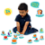 Jogo Educativo Meus Primeiros Alimentos 24 Peças Didático Infantil Toyster - Imagem 2