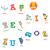 Jogo Educativo Descobrindo as Vogais 15 Peças Didático Infantil Toyster - Imagem 2
