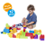 Blocos de Montar 32 Peças Coloridas Brinquedo Educativo Didático Infantil Tand Junior - Imagem 2