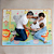 Tapete de Atividades Infantil Safari Buba 200x150 cm Impermeável e Dupla Face Para Bebês e Crianças - Imagem 3