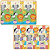 Tapete de Atividades Infantil Safari Buba 200x150 cm Impermeável e Dupla Face Para Bebês e Crianças - Imagem 1