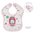 Babador Impermeável Com Bolso Pega Migalhas e Velcro Animal Fun Bebê Infantil Buba - Imagem 14