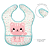 Babador Impermeável Com Bolso Pega Migalhas e Velcro Animal Fun Bebê Infantil Buba - Imagem 15