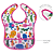 Babador Impermeável Com Bolso Pega Migalhas e Velcro Animal Fun Bebê Infantil Buba - Imagem 19