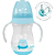 Copo Infantil Ursinho 250ml Buba Alça Removível Bico Silicone Válvula Anticólica Evita Ingestão Ar - Imagem 2