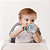 Copo Infantil Dino 240ml Buba Alça Removível Canudo Silicone Válvula Anticólica Evita Ingestão Ar - Imagem 11