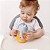 Copo Infantil Dino 240ml Buba Alça Removível Canudo Silicone Válvula Anticólica Evita Ingestão Ar - Imagem 2