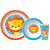 Kit Refeição Animal Fun Prato Raso Bowl e Copo Introdução Alimentar Bebê Infantil Buba - Imagem 4