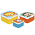 Kit 3 Potinhos Lanchinhos Papinhas Diferentes Tamanhos Bebê Infantil Buba - Imagem 9