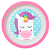 Prato Raso Animal Fun Introdução Alimentar Bebê Infantil Buba Pode Microondas e Lava Louças - Imagem 8