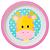 Prato Raso Animal Fun Introdução Alimentar Bebê Infantil Buba Pode Microondas e Lava Louças - Imagem 9