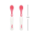 Kit Com 2 Colheres Termossensível Para Bebê Infantil Térmica Buba Muda de Cor Caso Esteja Muito Quente - Imagem 4