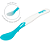 Kit Com 2 Colheres Termossensível Para Bebê Infantil Térmica Buba Muda de Cor Caso Esteja Muito Quente - Imagem 3