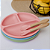 Kit Talher Infantil Colher e Garfo Silicone e Bambu Buba Introdução Alimentar Bebê - Imagem 2