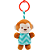 Bichinho de Atividades Pelúcia Buzina Brinquedo Infantil Bebê Buba - Imagem 6