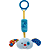 Móbile Sininho Pelúcia Happy Zoo Brinquedo Carrinho Buba Bebê Criança Infantil - Imagem 5