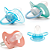 Chupeta Buba Comfort Ultra Soft Ventilação Tam 1 Com Tampa Protetora* de Bico Silicone Para Bebê 0-6 meses - Imagem 3