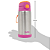 Garrafa Térmica Infantil Parede Dupla Inox 400ml Com Canudo Buba - Imagem 8